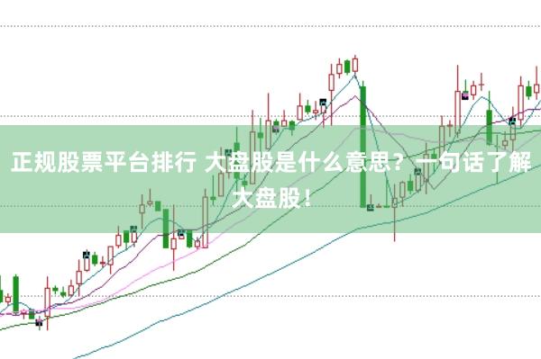 正规股票平台排行 大盘股是什么意思?一句话了解大盘股!